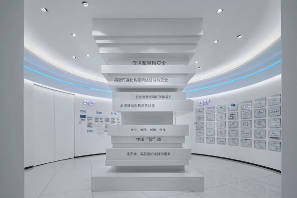 恒為科技上海企業(yè)展廳設計