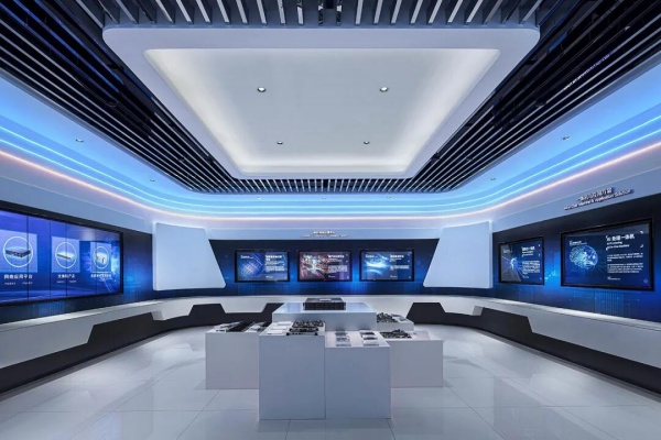 恒為科技上海企業(yè)展廳設計